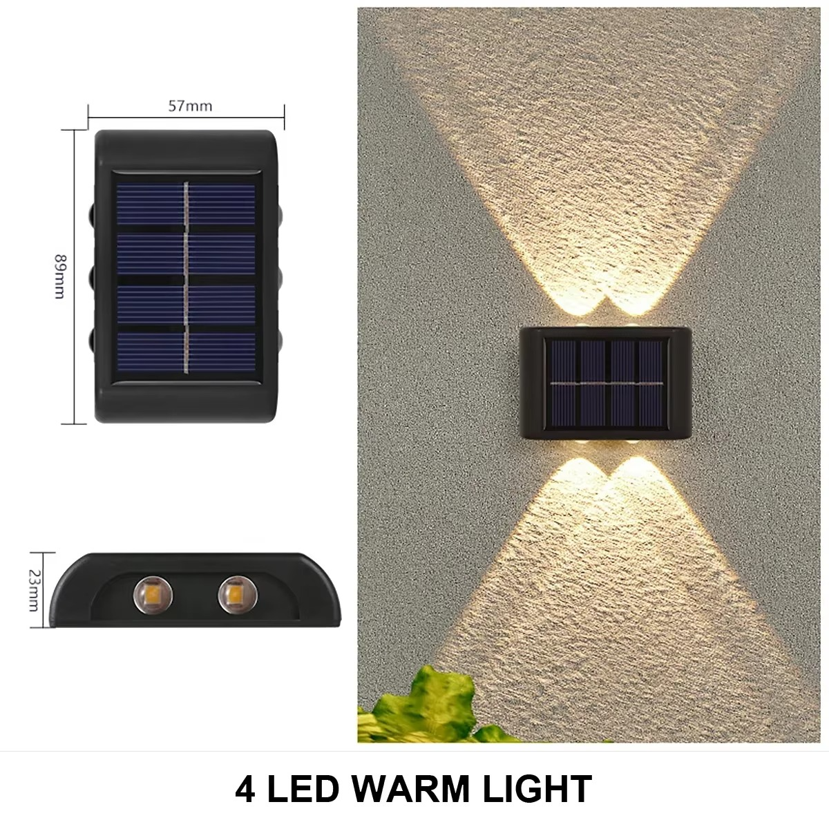 Solar Wall Lamp - Illuminate Your Outdoors!