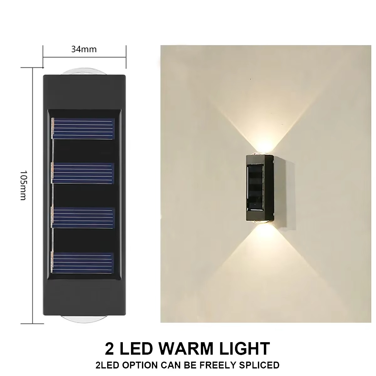 Solar Wall Lamp - Illuminate Your Outdoors!