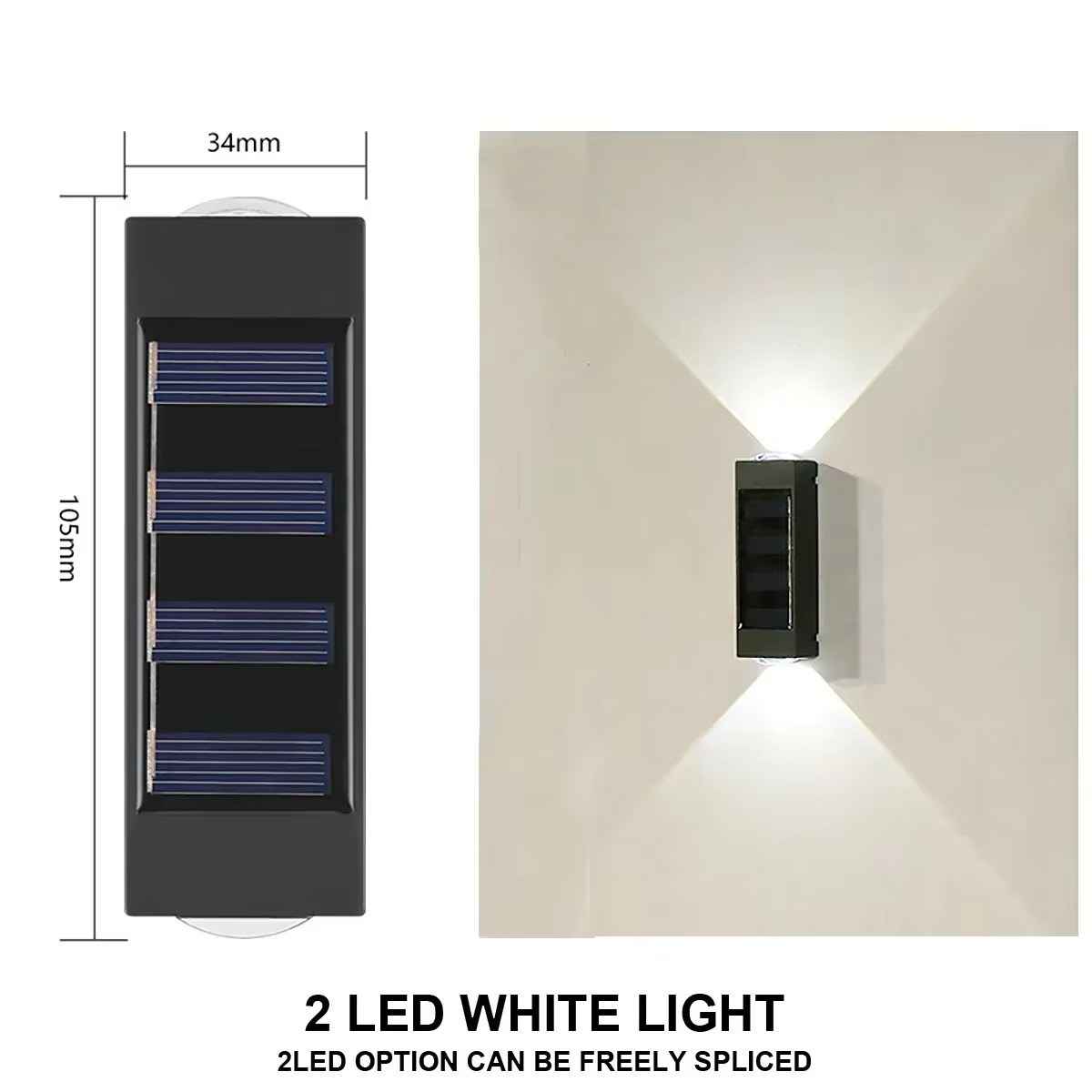 Solar Wall Lamp - Illuminate Your Outdoors!
