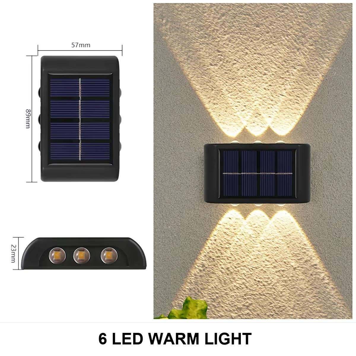 Solar Wall Lamp - Illuminate Your Outdoors!